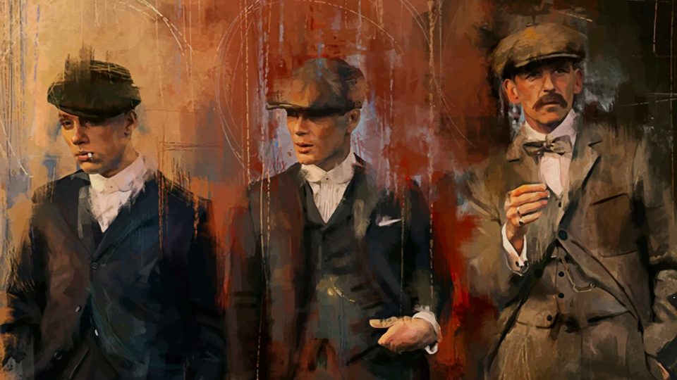 Арт к сериалу «Острые козырьки»